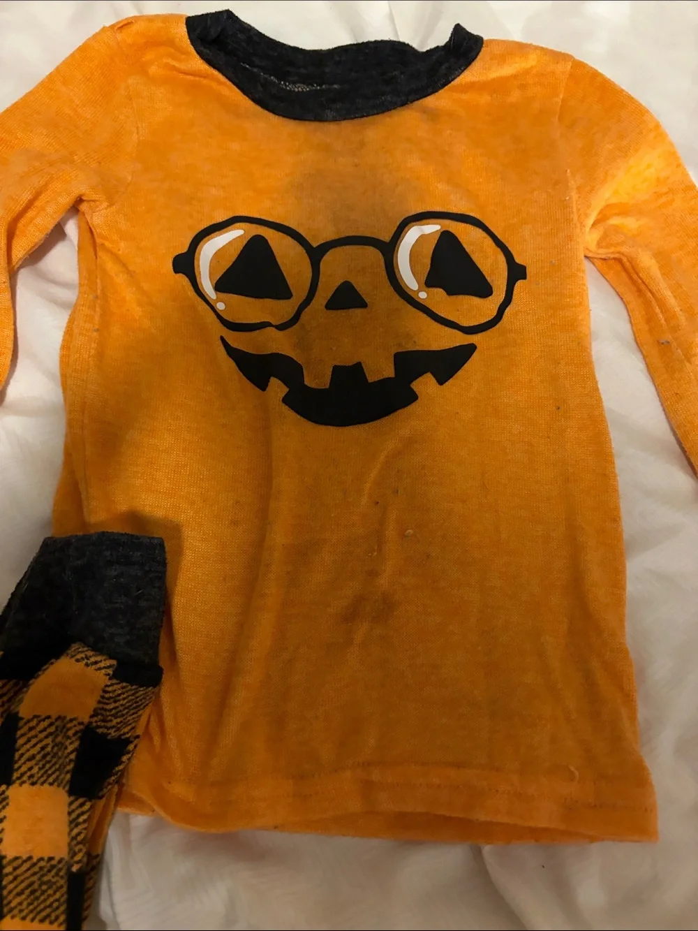 Kids Halloween Bundle Set - Black & Orange - 4T